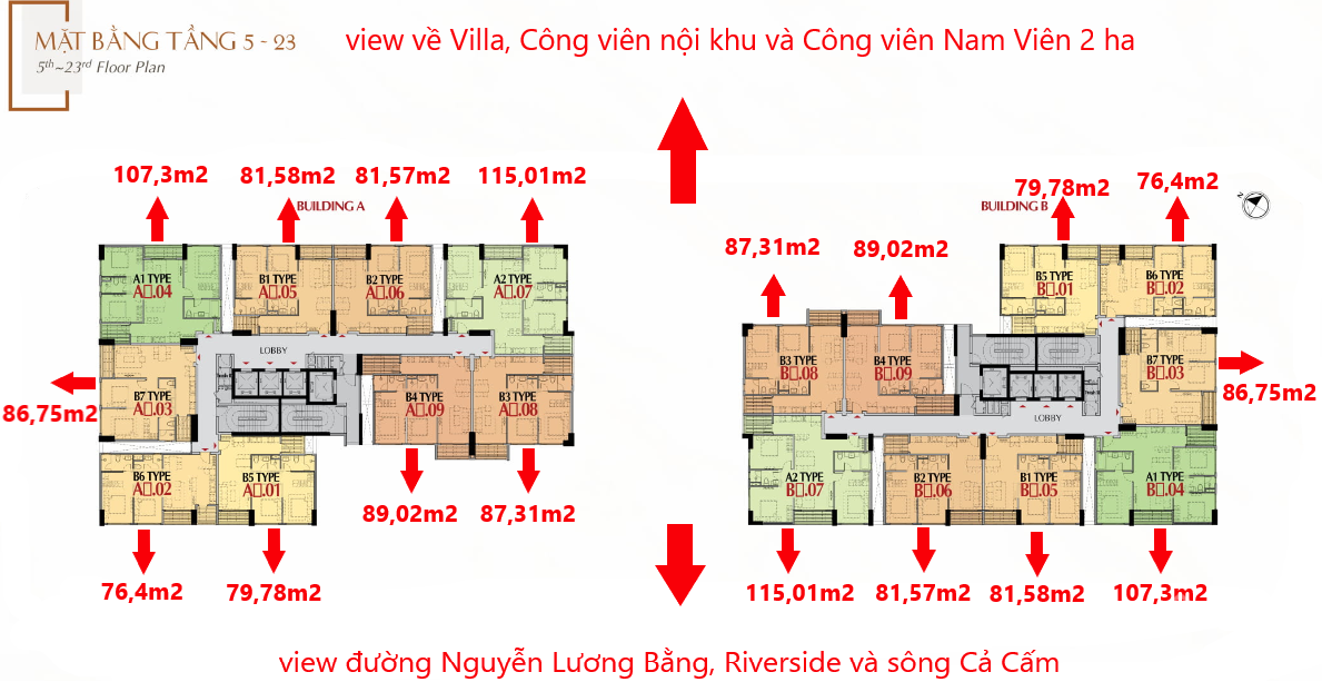 Cần bán Căn hộ chung cư dự án The Antonia, Diện tích 81m², Giá 5.5 Tỷ