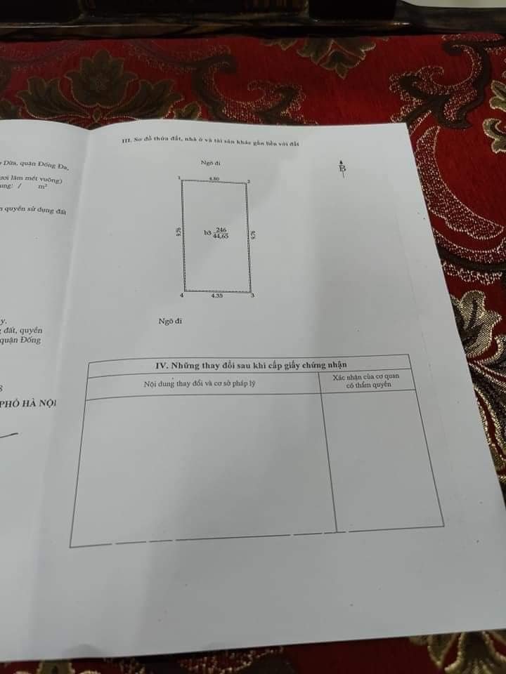 Chủ bán ngay căn nhà 45m2 tại Hoàng Cầu, đầy đủ nội thất về là ở ngay 9