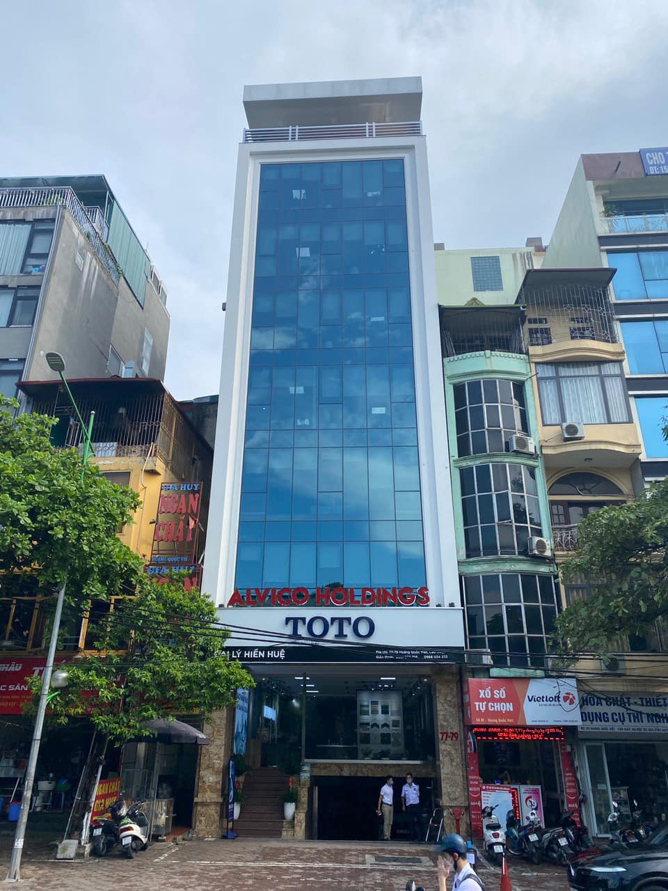 BUILDING 9 TẦNG MP VŨ TÔNG PHAN DT 110m2 KINH DOANH VĂN PHÒNG. GIÁ 41 TỶ