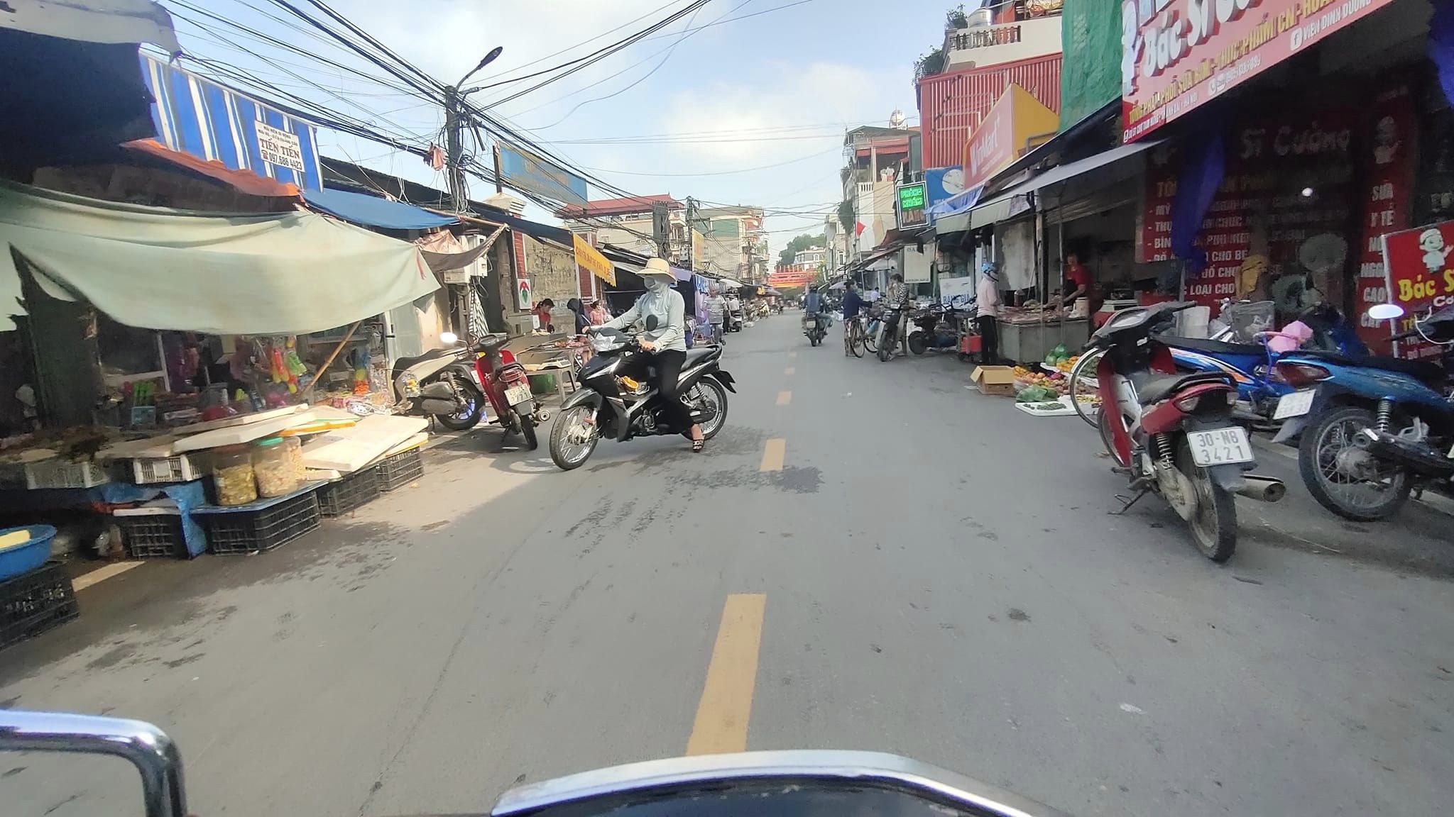 Bán đất mặt chợ xã Tam Hưng Thanh Oai, đường Asphaln, ô tô tránh, KĐ Đỉnh 3