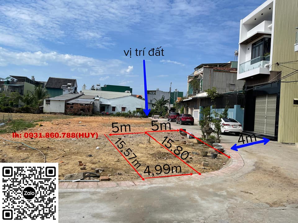Đất sổ sẵn KDC an ninh Trần Phú TP. Quảng Ngãi chỉ 750tr