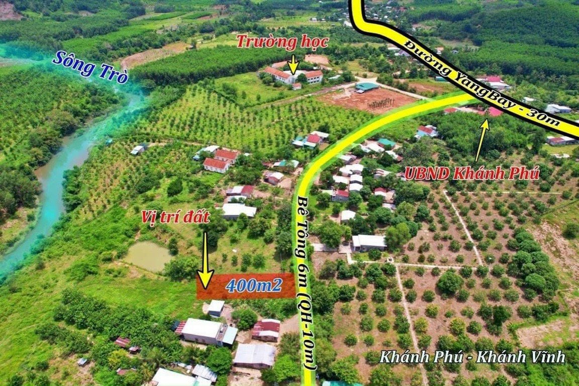 Cần bán Đất đường 2, Xã Khánh Phú, Diện tích 400m², Giá 850 Triệu 1