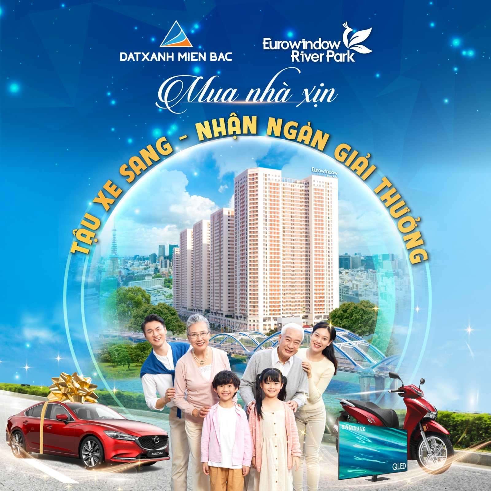 Nhà đẹp đón Tết, căn hộ 3PN chỉ từ 2,1 tỷ, ngay trung tâm Hà Nội