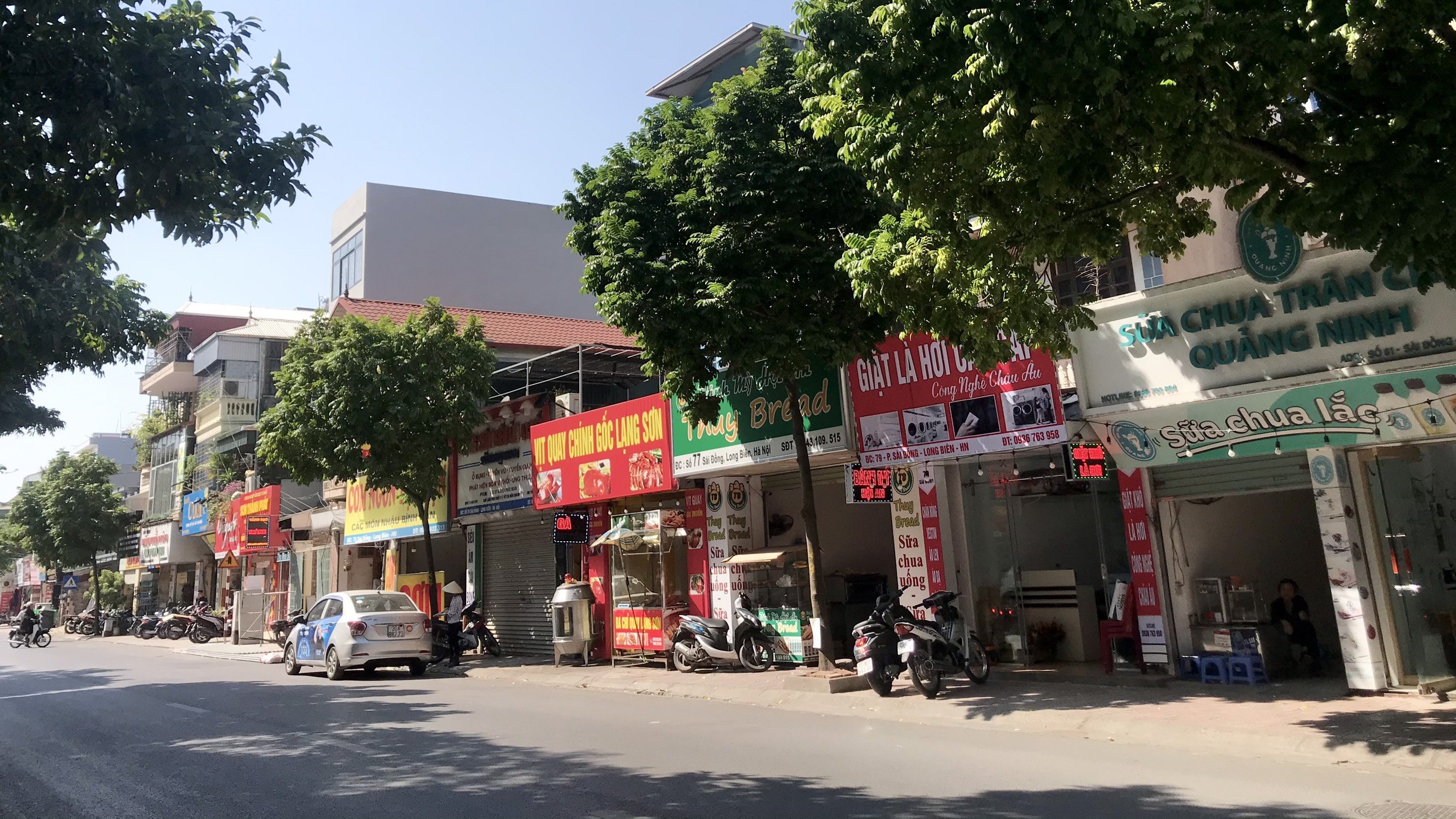 Bán đất phố Sài Đồng mặt tiền 13m-2 mặt phố-488 m2-Vỉa hè kinh doanh 3