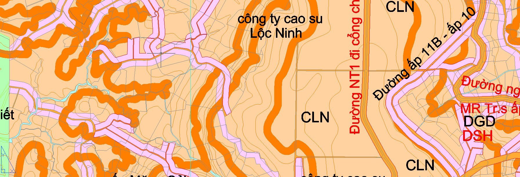 Bán đất nền Lộc Ninh, Bình Phước giá đầu tư 265,3 m2 giá 415tr 2