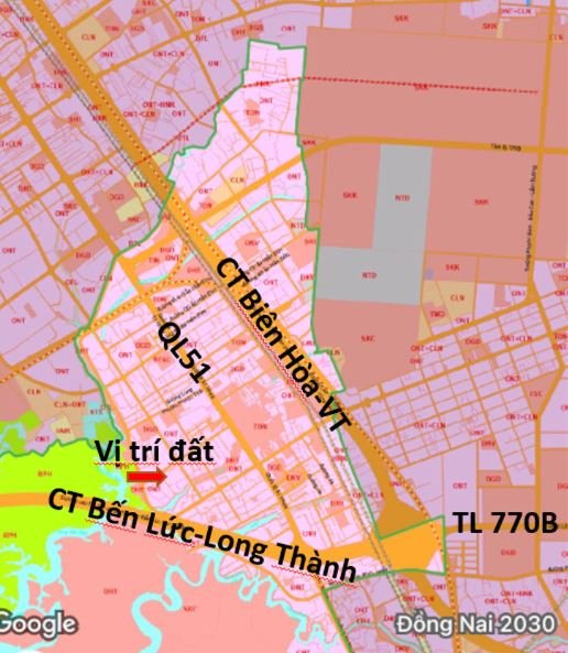 Cần bán Đất đường Quốc Lộ 51, Xã Phước Thái, Diện tích 1525m², Giá 6.7 Tỷ