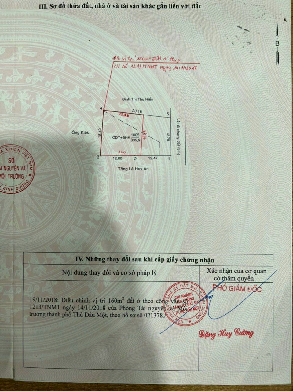 Cần bán Đất đường hẻm Huỳnh Văn Lũy, Phường Phú Lợi, Diện tích 335m², Giá 5.6 Tỷ 2