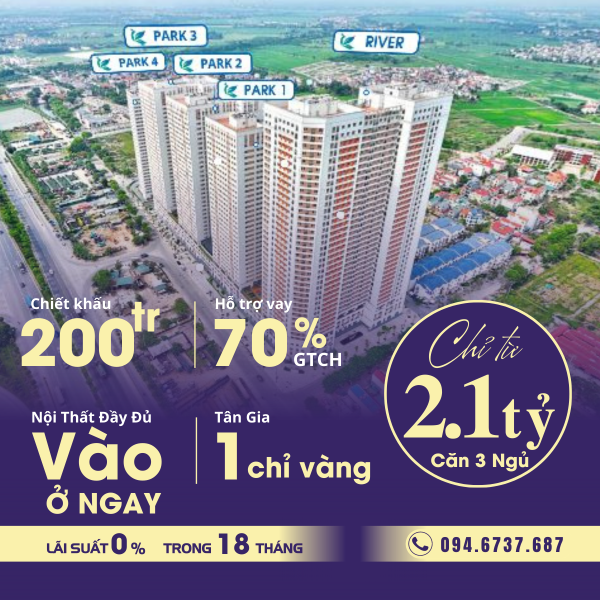 Cần bán Căn hộ chung cư dự án Eurowindow River Park, Diện tích 85m², Giá 2,160 tỷ 1