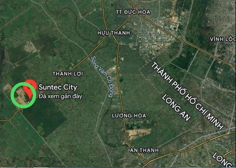 Bán đất Suntec City Novaland Thủ Thừa Long An - suất nội bộ công ty 8