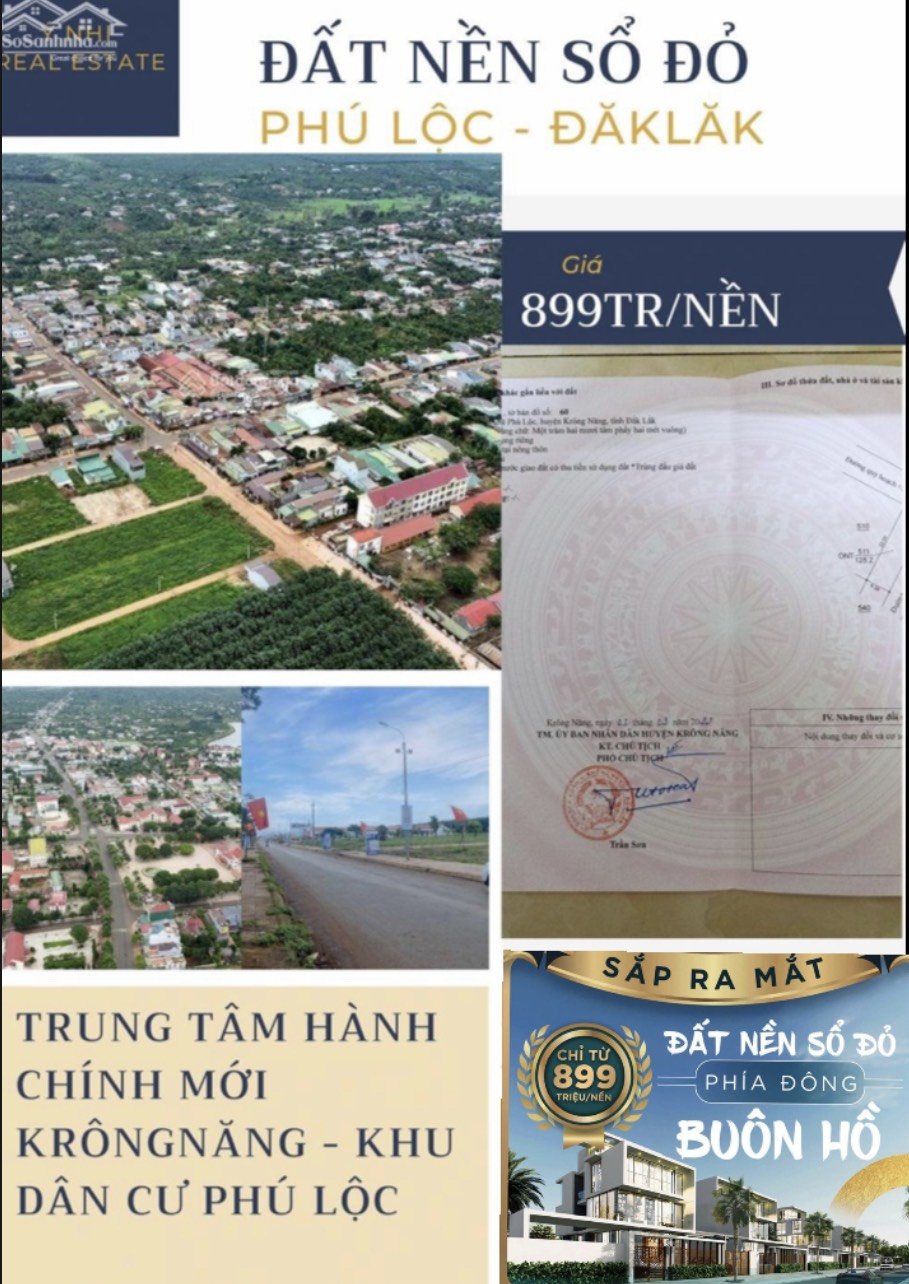Thủ phủ tây nguyên tiềm năng tăng trưởng cao đất nền sổ đỏ Phú Lộc – Đăk Lăk. 3