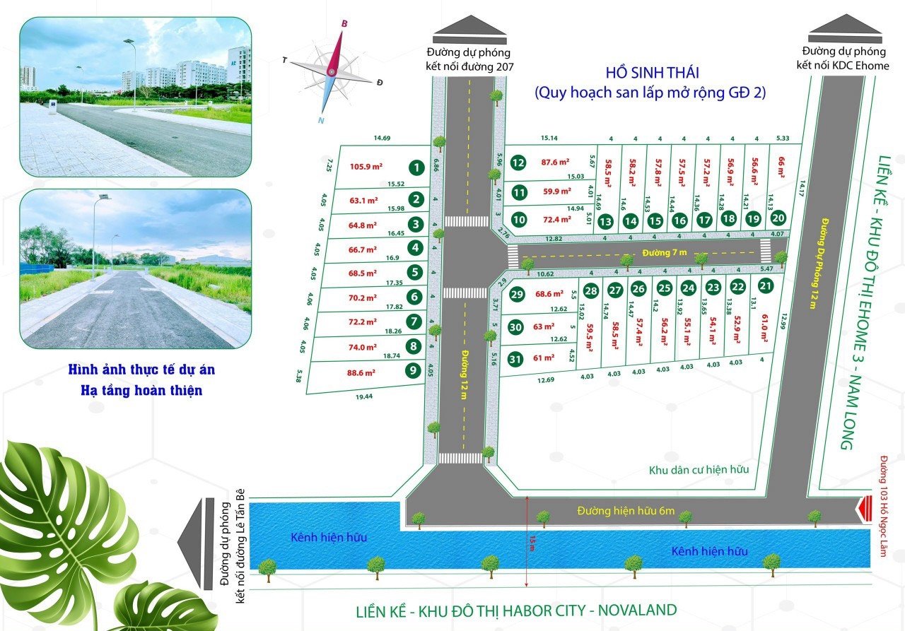 KDC Đất Nam An Lạc: mặt tiền Hồ Học Lãm, sổ riêng, giá tốt F0 . Thích hợp ở hay đầu tư 4