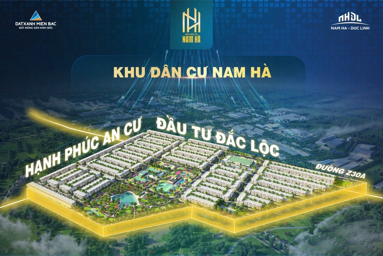 Dự án khu dân cư Nam Hà – hợp đầu tư – hợp an cư