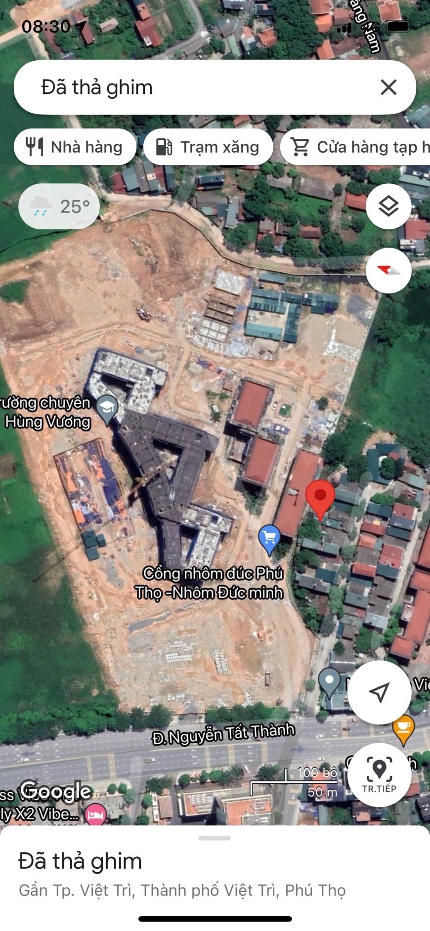 Cần bán Đất đường Nguyễn Tất Thành, Phường Thọ Sơn, Diện tích 128m², Giá 3300 Triệu