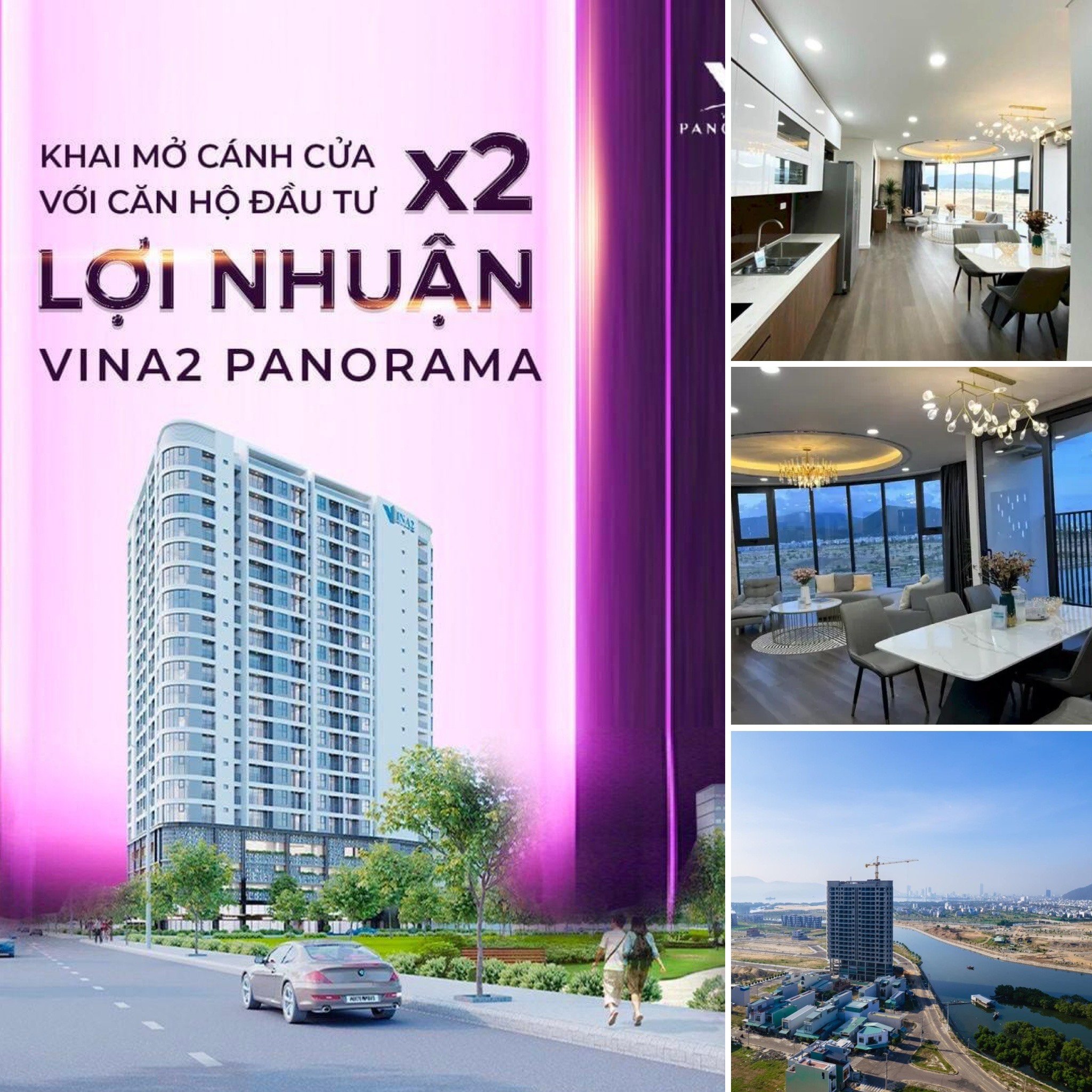Cần bán Nhà mặt tiền dự án Vina2 Panorama Quy Nhơn, Diện tích 60m², Giá 900 Triệu