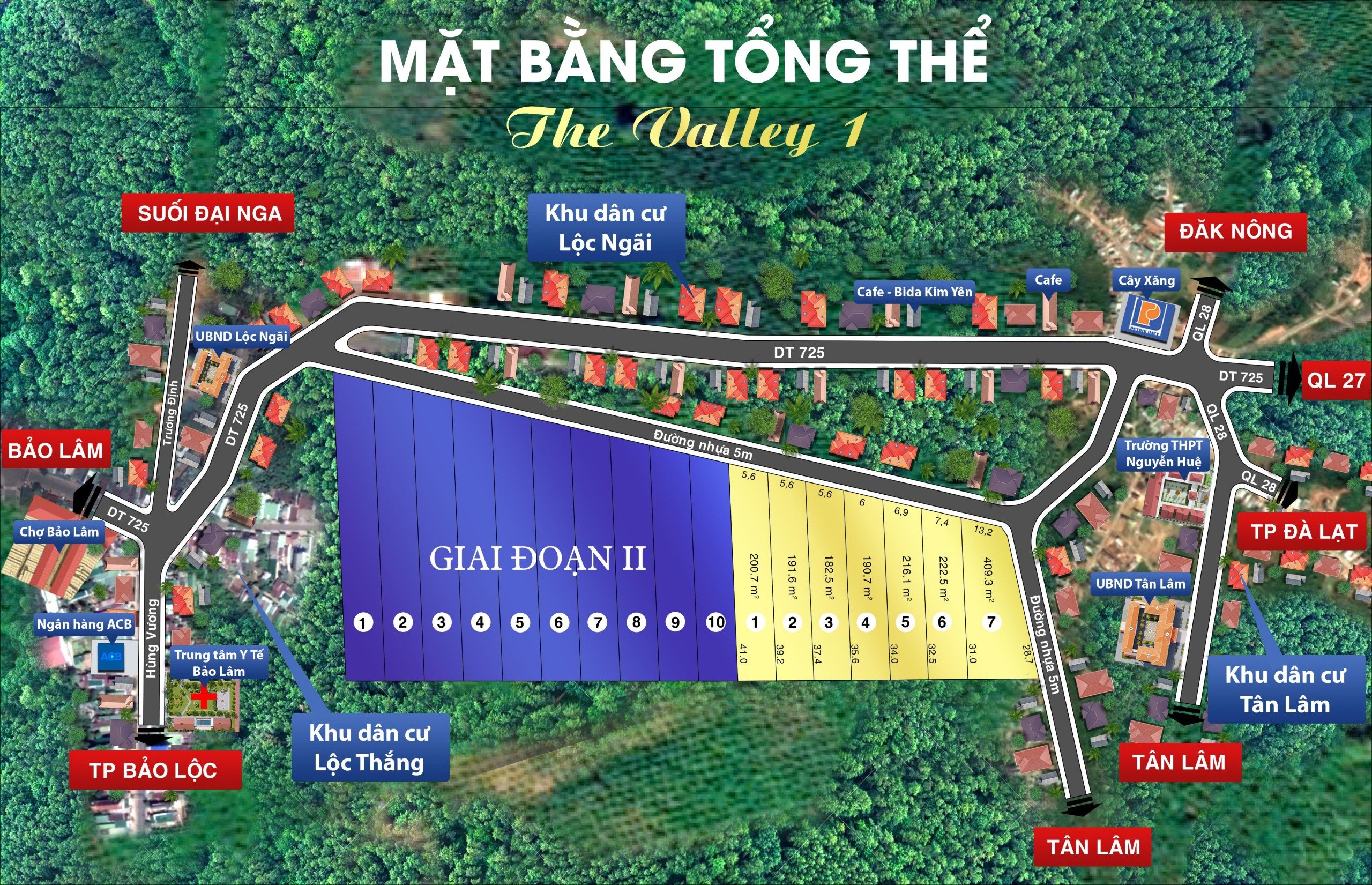 Cần bán Đất nền dự án đường ĐT 725, Xã Lộc Ngãi, Diện tích 190m², Giá 6 Triệu/m² 4