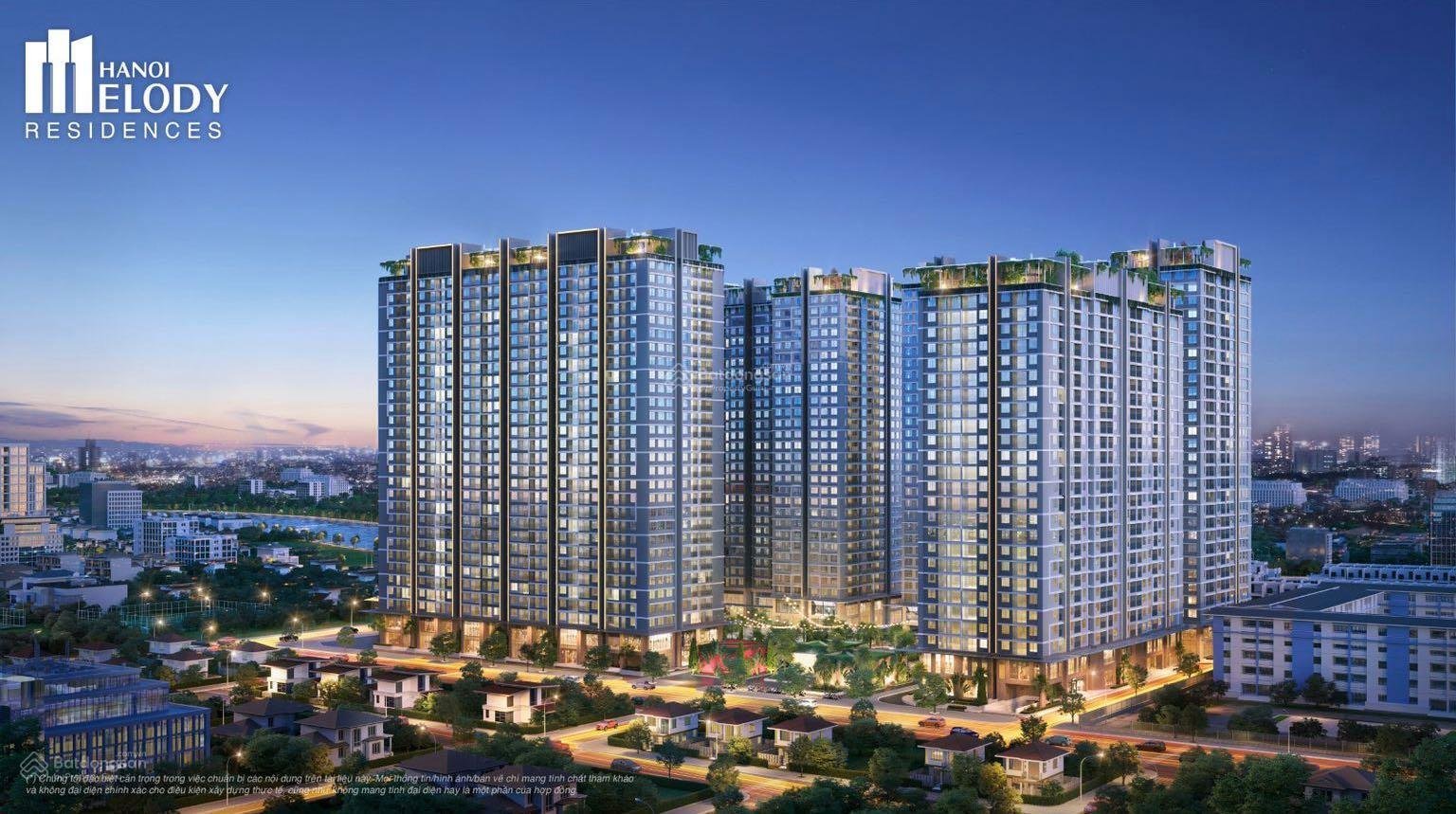 Cần bán Căn hộ chung cư dự án Hà Nội Melody Residences, Diện tích 75m², Giá 32 Triệu/m² 6
