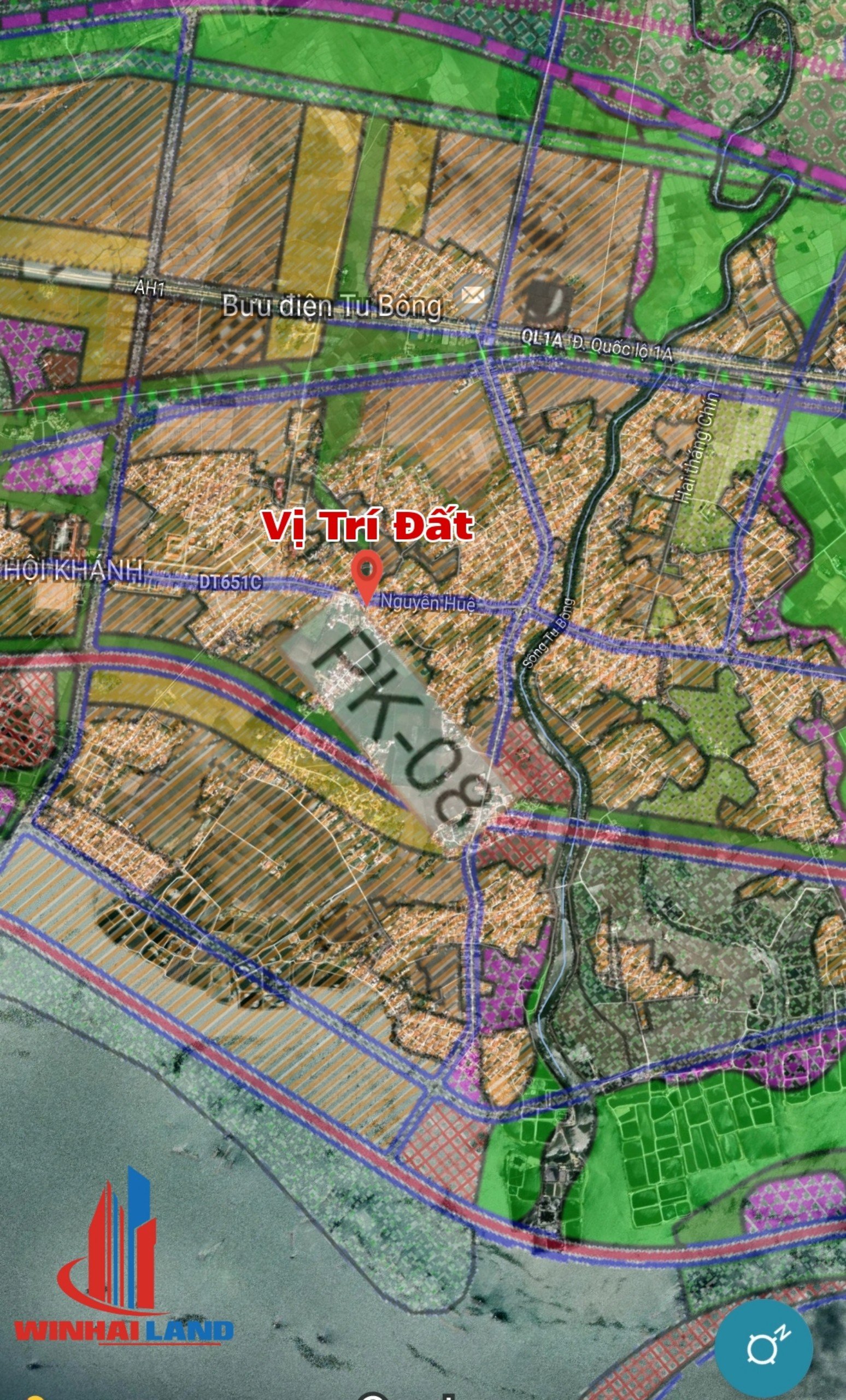 Cần bán Đất đường Nguyễn Huệ, Xã Vạn Long, Diện tích 429m², Giá 19 Triệu/m² 3