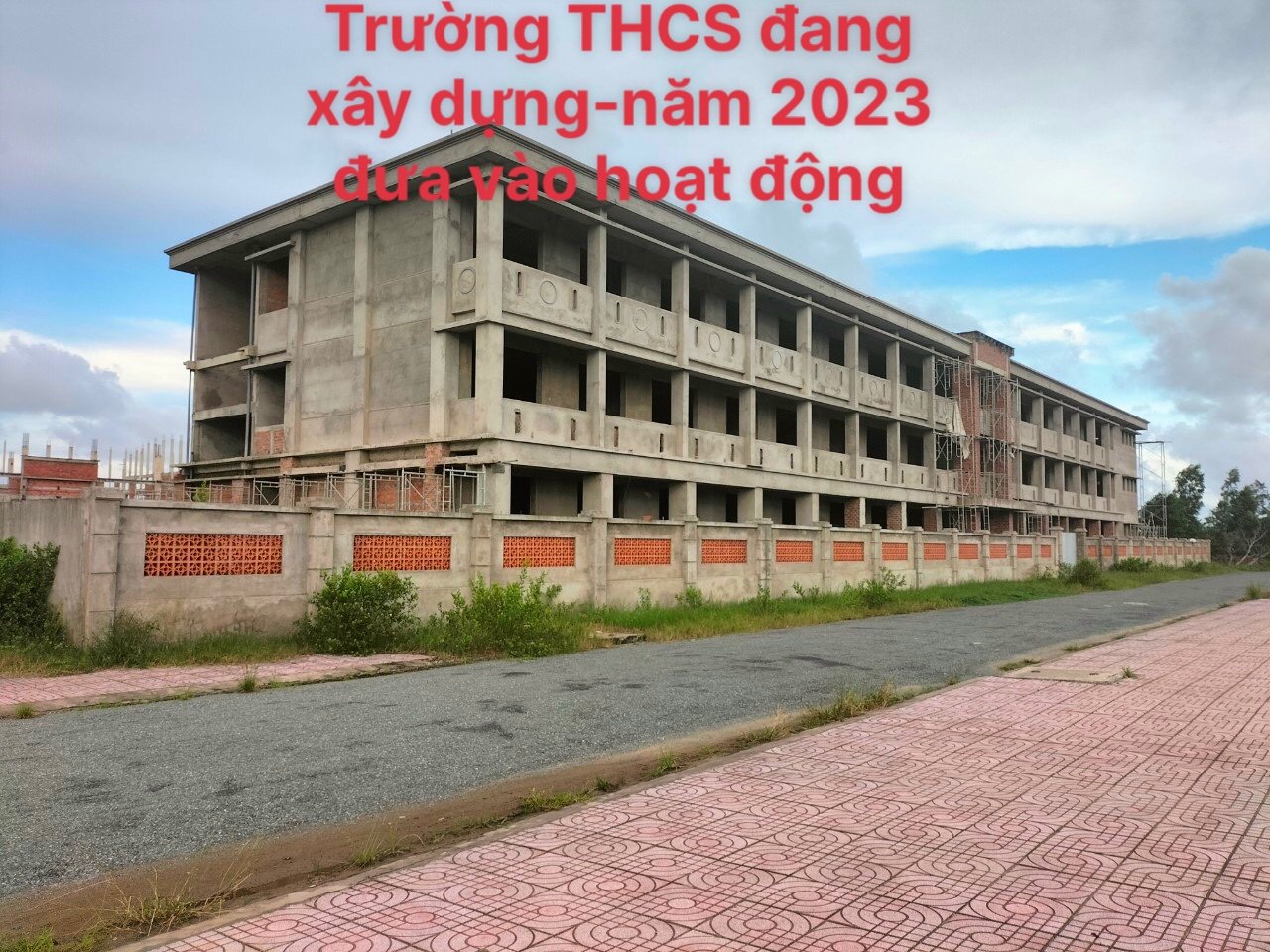 BÁN ĐẤT THỔ CƯ GẦN TRƯỜNG HỌC HUYỆN THẠNH PHÚ 1