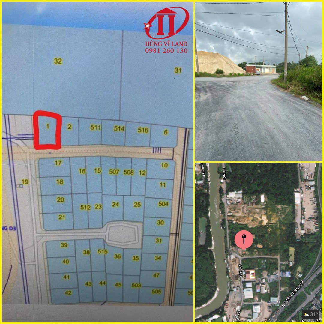 BDS HÙNG VĨ LAND [NC] Full thổ 20x30,5 = 610m2,SHR gấp 16 tỉ 29/10/2022 3