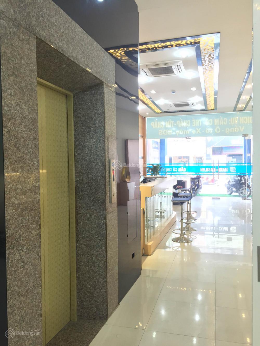 Cho thuê nhà thang máy xây mới tại mặt phố Minh Khai, DT 90m2 x 6 tầng, MT 5m, thông sàn, giá 70tr 4