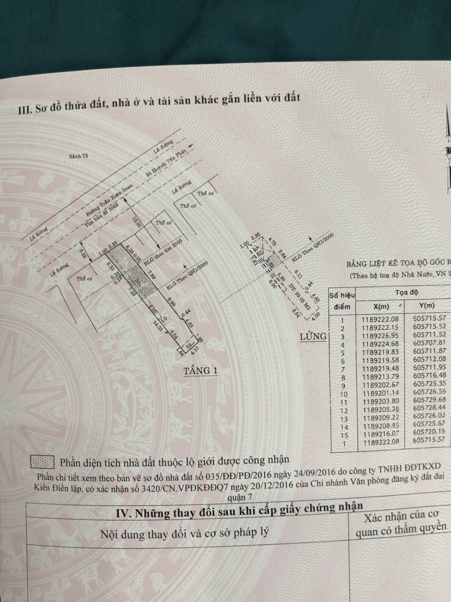 Cần bán Đất đường Trần Xuân Soạn, Phường Tân Thuận Tây, Diện tích 128m², Giá 16 Tỷ 2