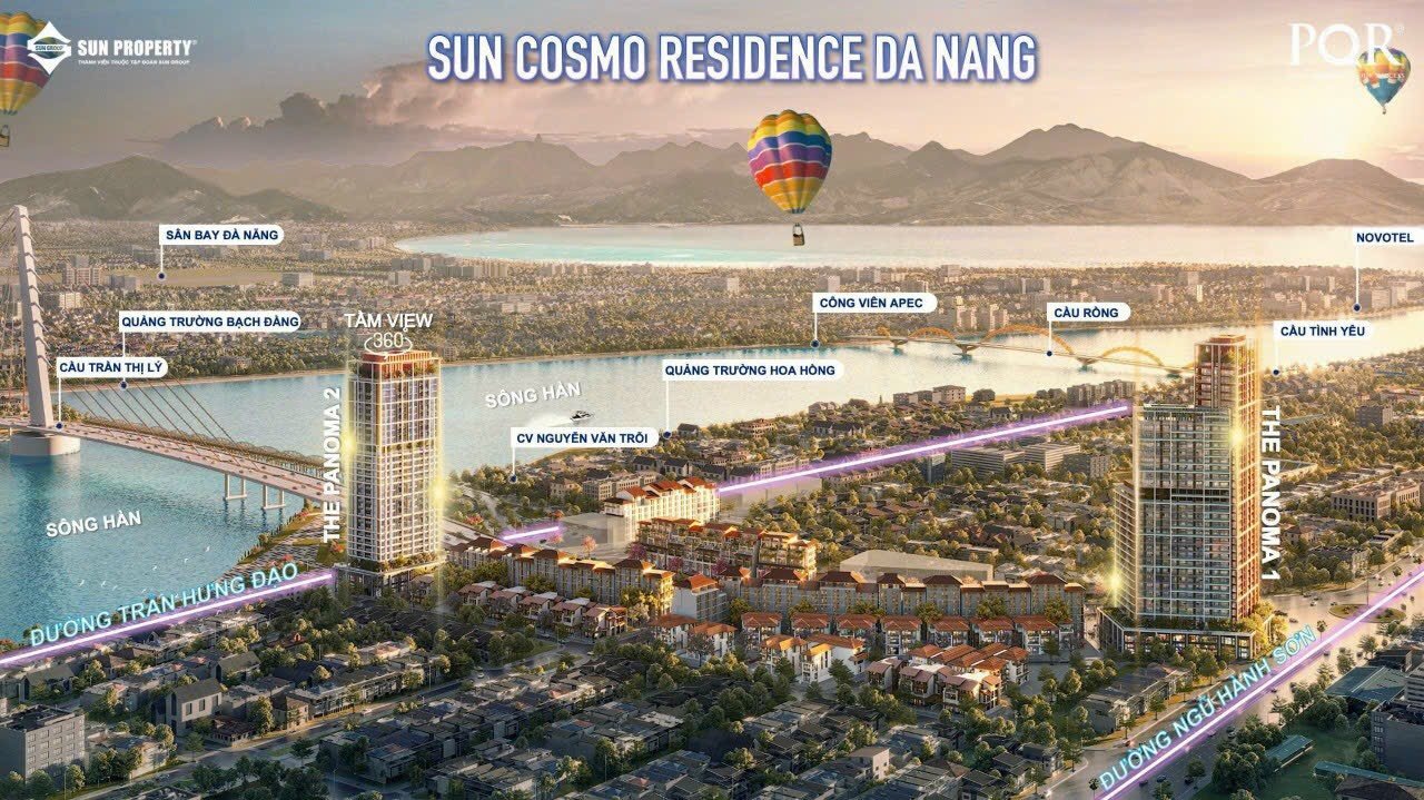 Cần bán Căn hộ chung cư dự án Sun Cosmo Residence, Diện tích 50m², Giá 3,2 Tỷ 2