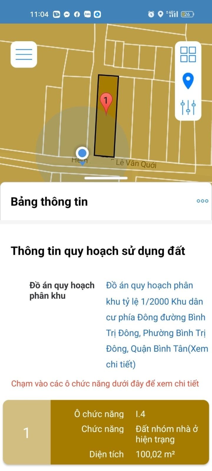 Cần bán Nhà ở, nhà cấp 4, nhà hẻm đường Lê Văn Quới, Phường Bình Trị Đông, Diện tích 100m², Giá 6.5 Tỷ 1