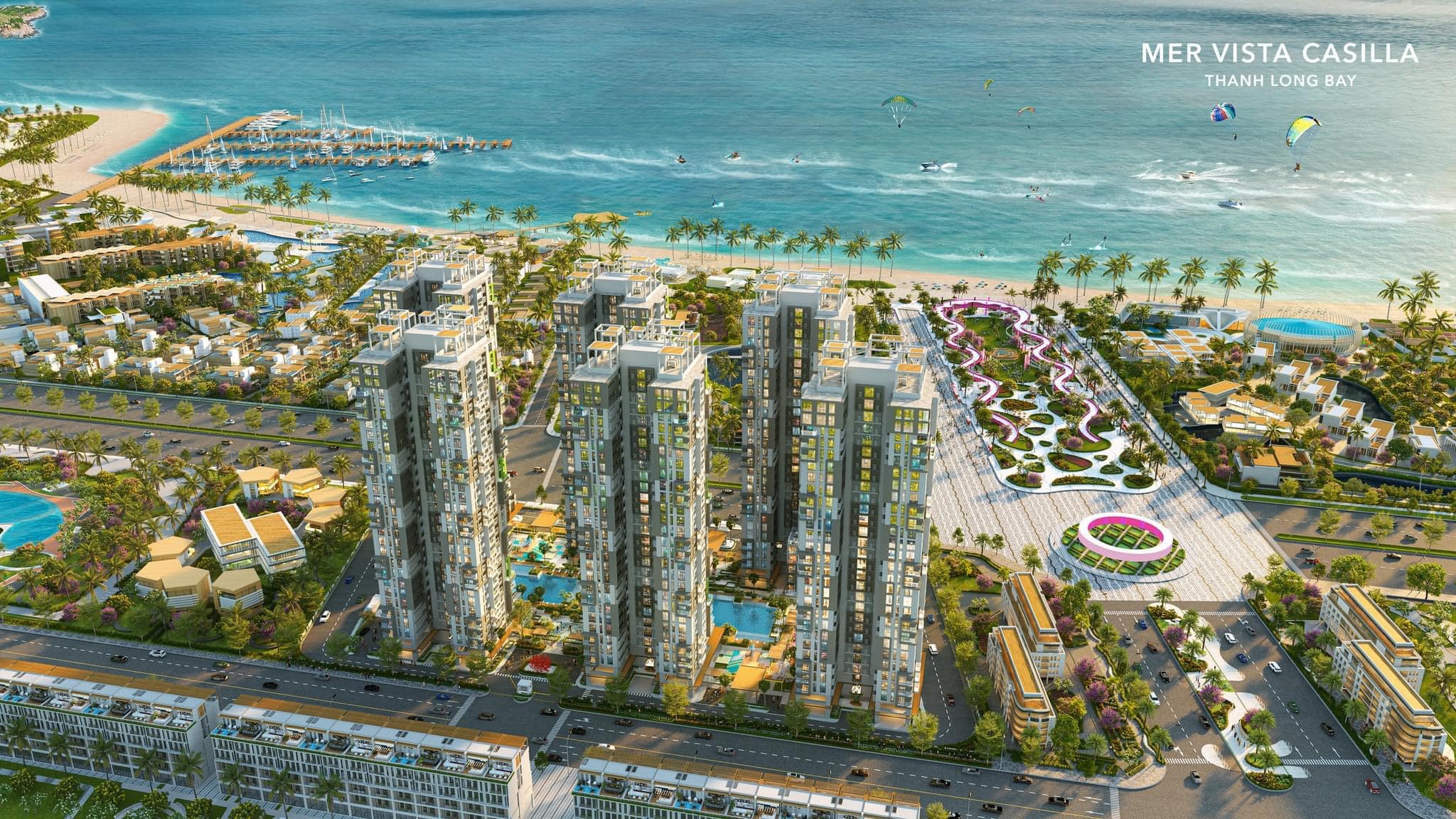 Cần bán căn hộ biển dự án Mer Vista Casilla, Diện tích 50m², Giá 3 Tỷ 4