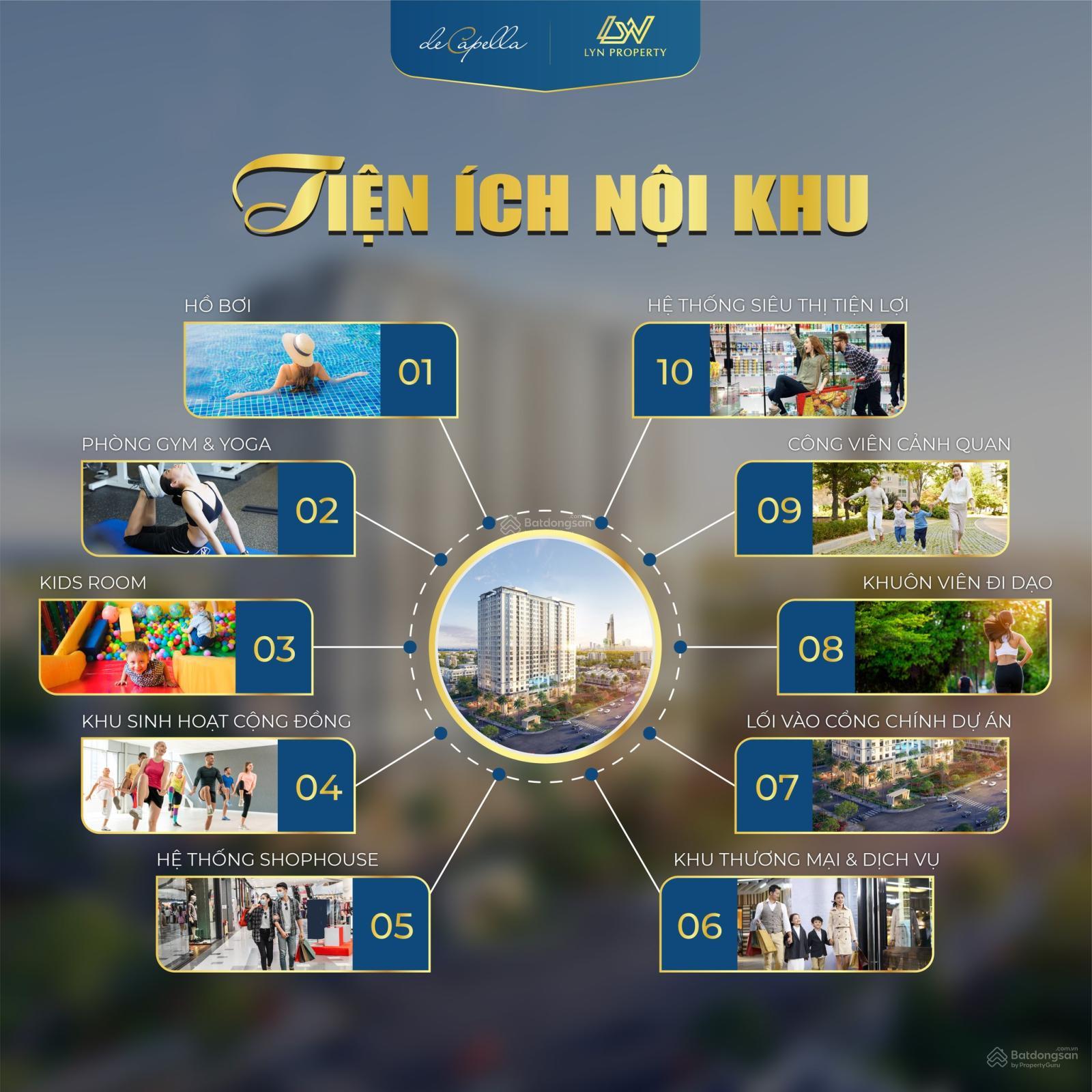 Căn Hộ 2PN View Nội Khu De Capella bán chuyển nhượng giá 4.289 tỷ nhà mới 100% 2