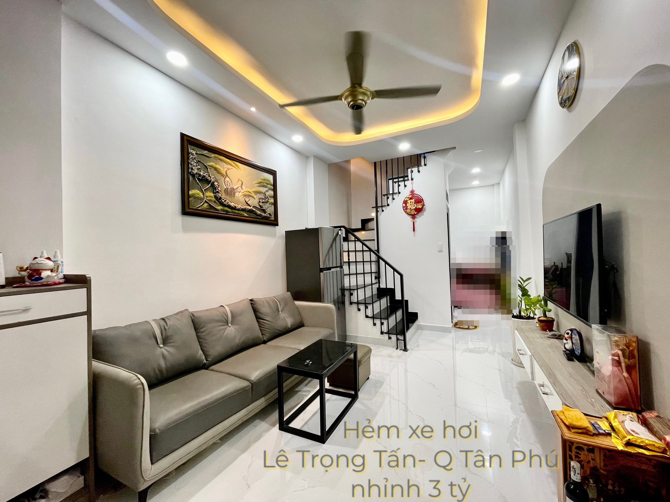 CHỈ NHỈNH 6 TỶ- MẶT TIỀN TÂN PHÚ - ĐƯỜNG 2 CHIỀU, VỈA HÈ RỘNG 4M -DT 64M2 - KO CÓ CĂN THỨ 2 2