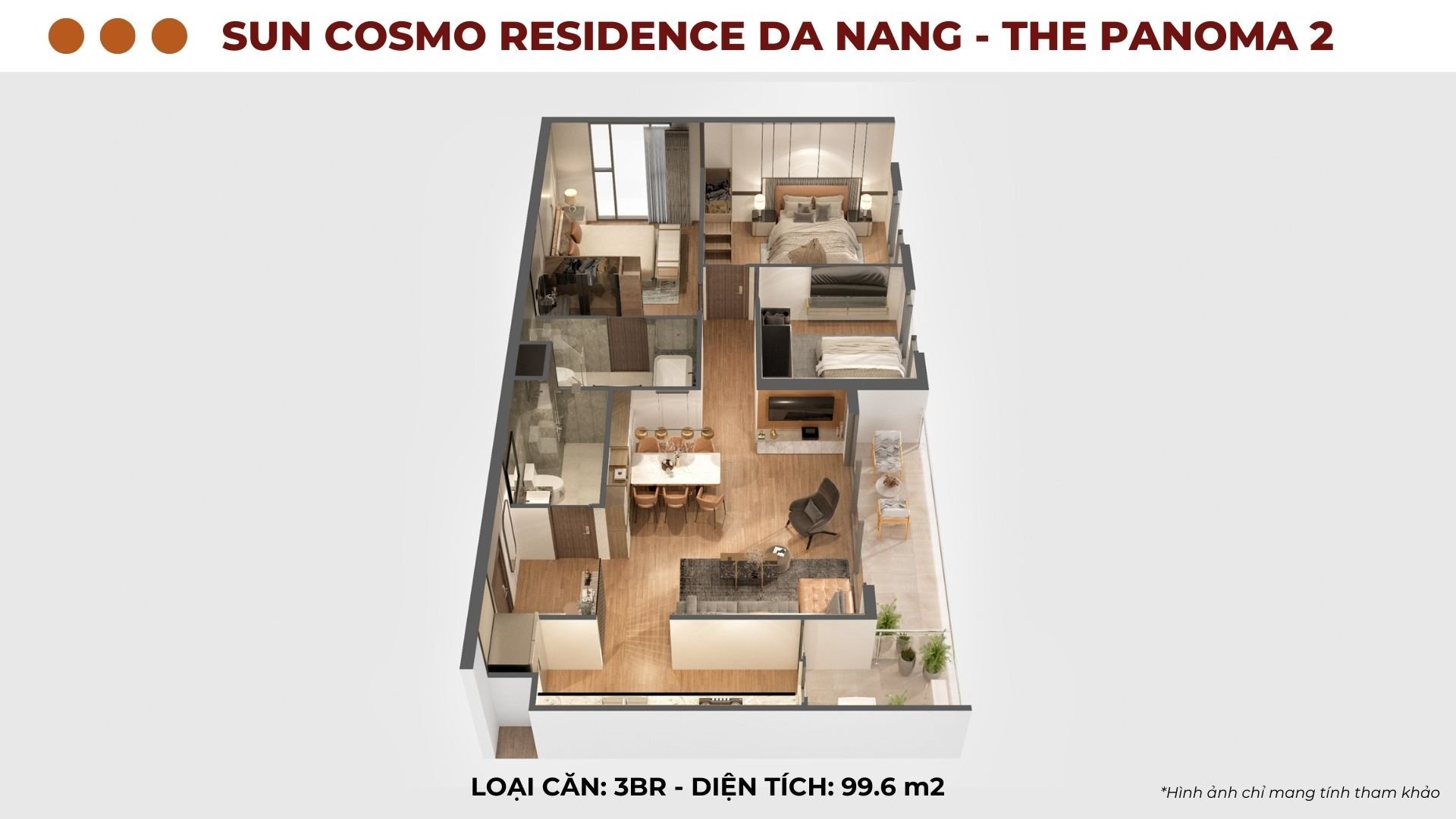 Cần bán Căn hộ chung cư dự án Sun Cosmo Residence, Diện tích 50m², Giá Thương lượng 5