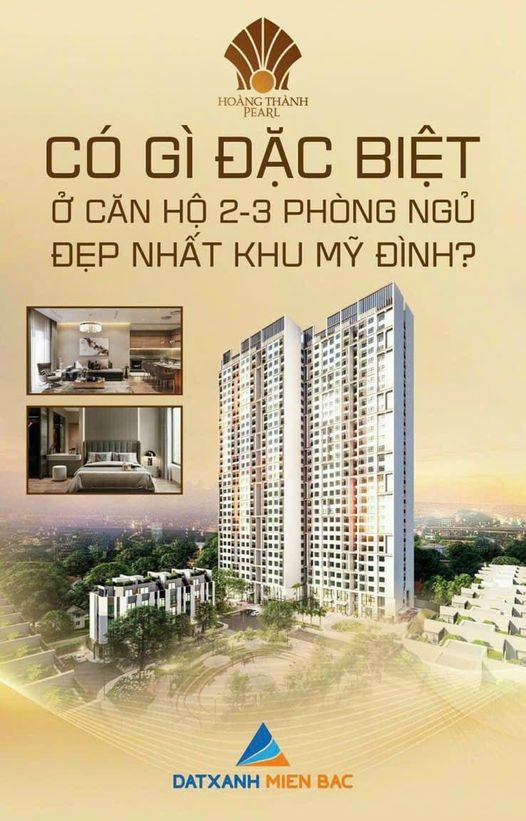 Cập nhật chính sách bán hàng tháng 10/2023 tại dự án Hoàng Thành Pearl - Mỹ Đình. 2