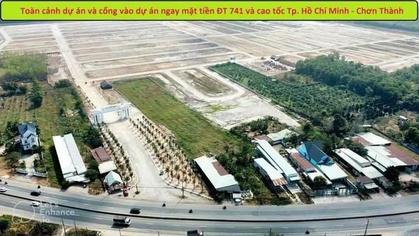 Cần bán Đất đường ĐT 741, Xã Phước Hòa, Diện tích 100m², Giá 348 Triệu 2