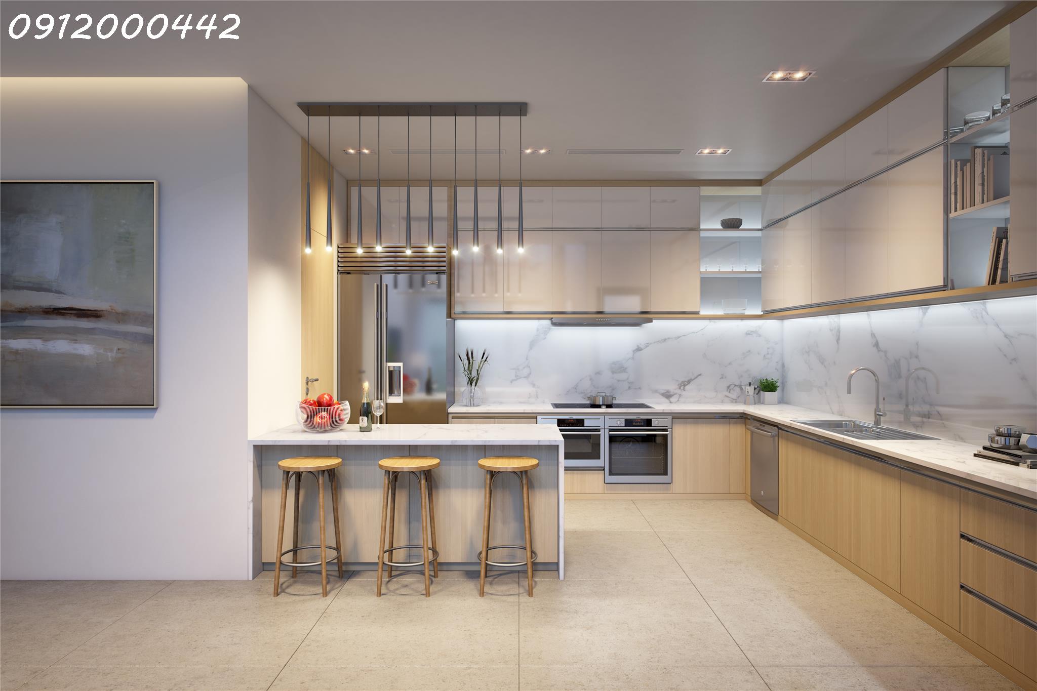 The Zei Mỹ Đình - Cam kết giá chính xác - căn hộ 94m2 thiết kế 2PN + 1 - nội thất full 3