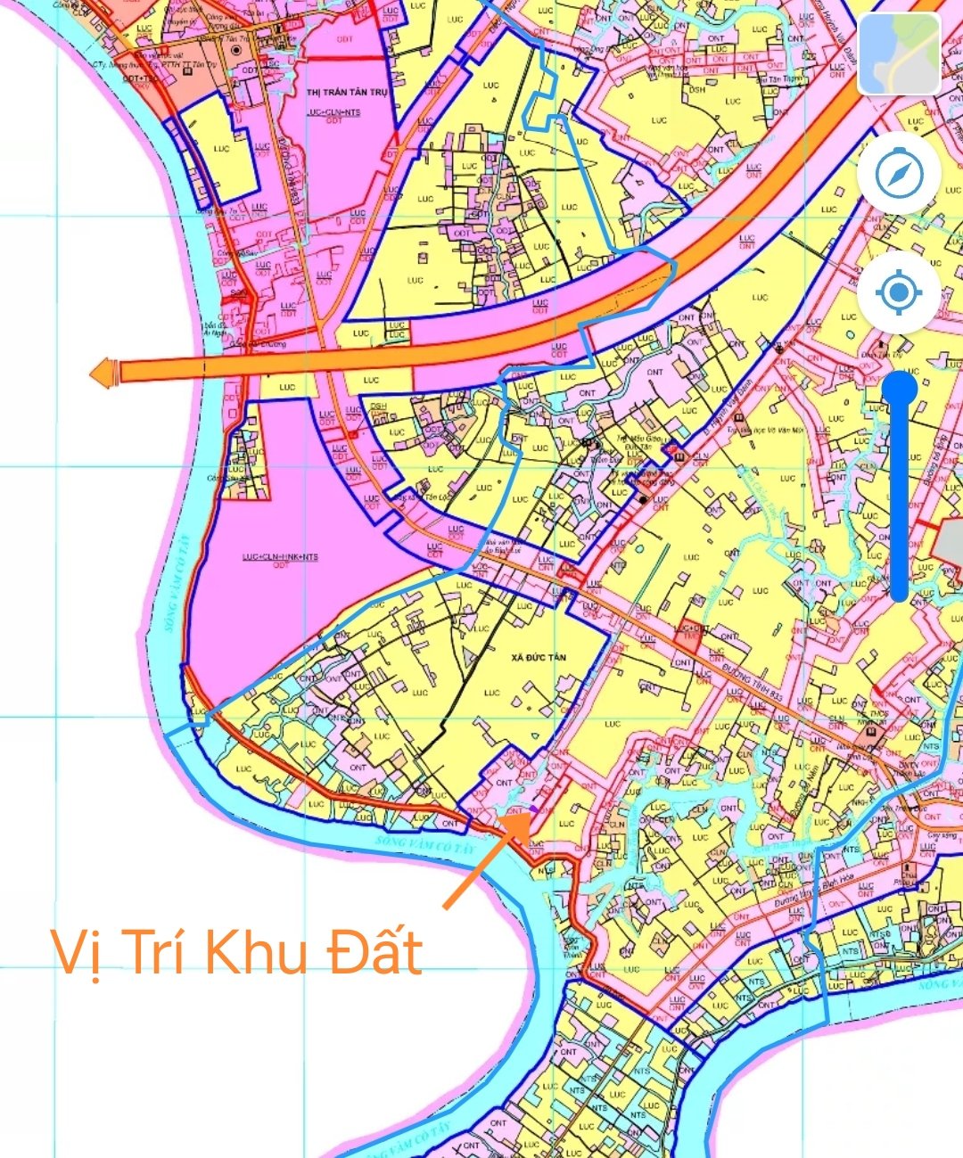 Bán đất và nhà xã Đức Tân gần Quốc Lộ 50 B giá 1,9 tỷ 2