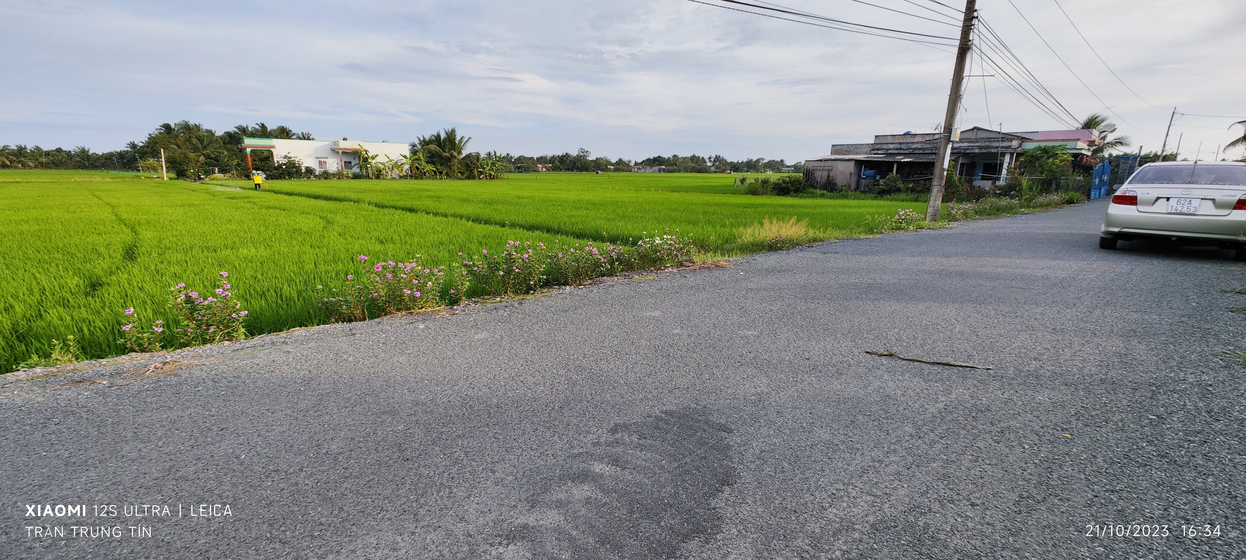 Bán lô đất lúa chuyển thổ đường Nguyễn Văn Châu nhựa 5m giá 3,3 tỷ 4