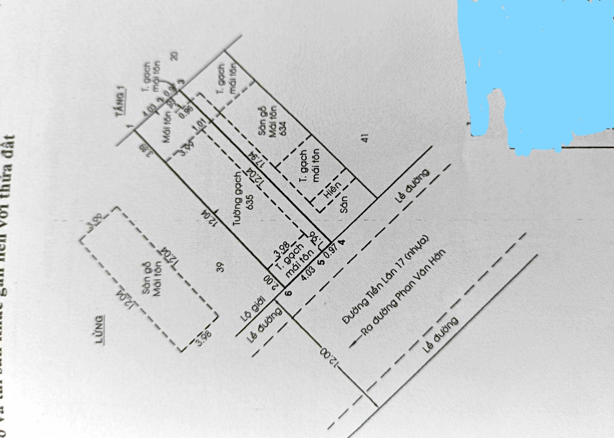 Bán Nhà Vị Trí Kinh Doanh, Bà Điểm Hóc Môn,  90mz,5x18, chỉ  nhỉnh  4tỷ. 5