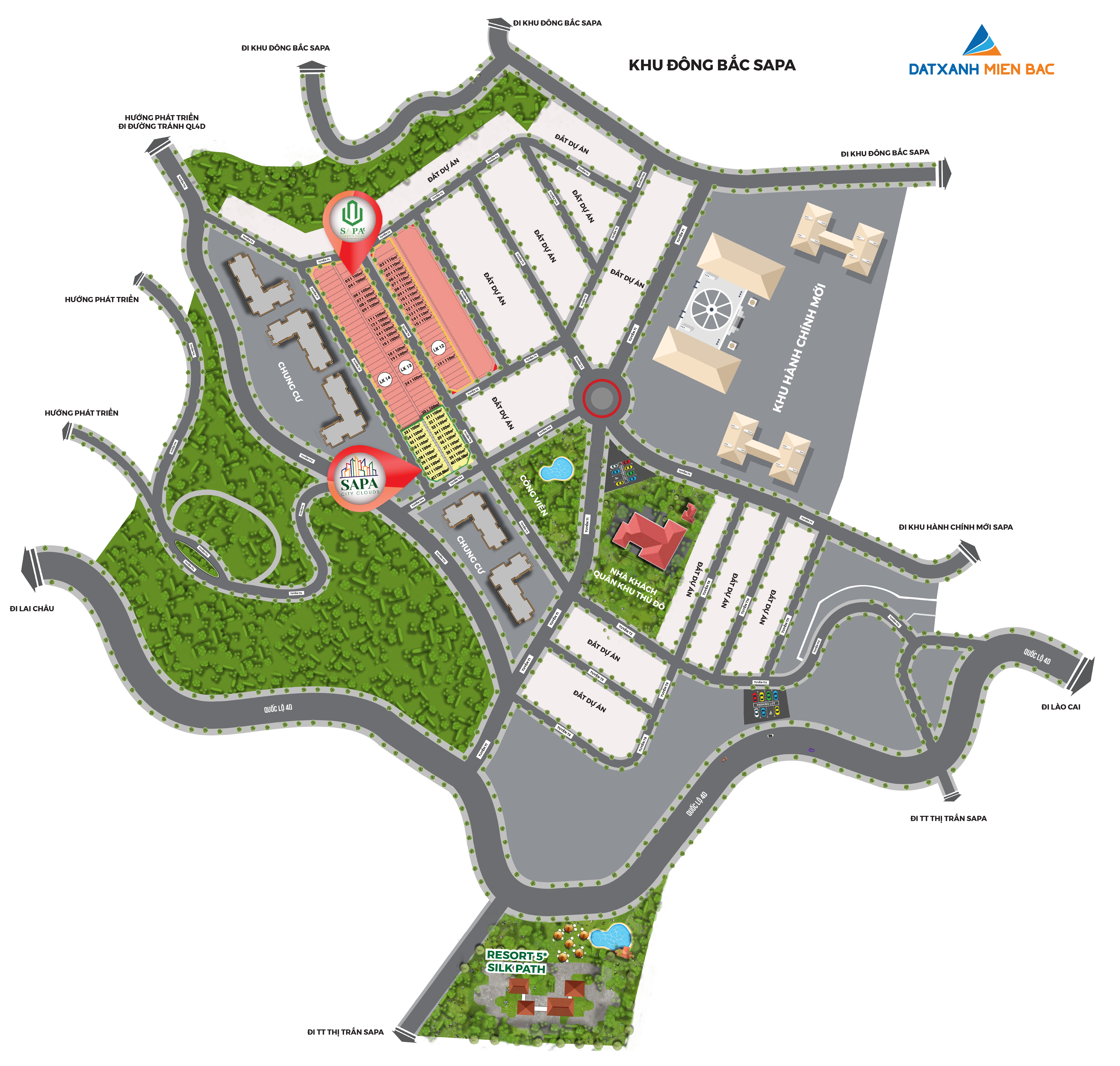 Bán dự án Sapa Garden Hills trung tâm thị xa Sapa - Sổ đỏ từng lô - Giá từ 38 triệu /m2 16