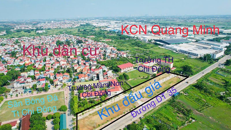 Cần bán Đất Thị trấn Chi Đông, Mê Linh, Diện tích 135m², Giá 10.260 Tỷ
