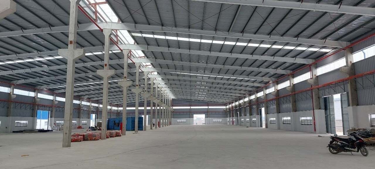 Cho thuê nhà xưởng mới trong và ngoài Khu CN Ân Thi, Hưng Yên.DT đa dạng 1000m2 đến 200.000m2
