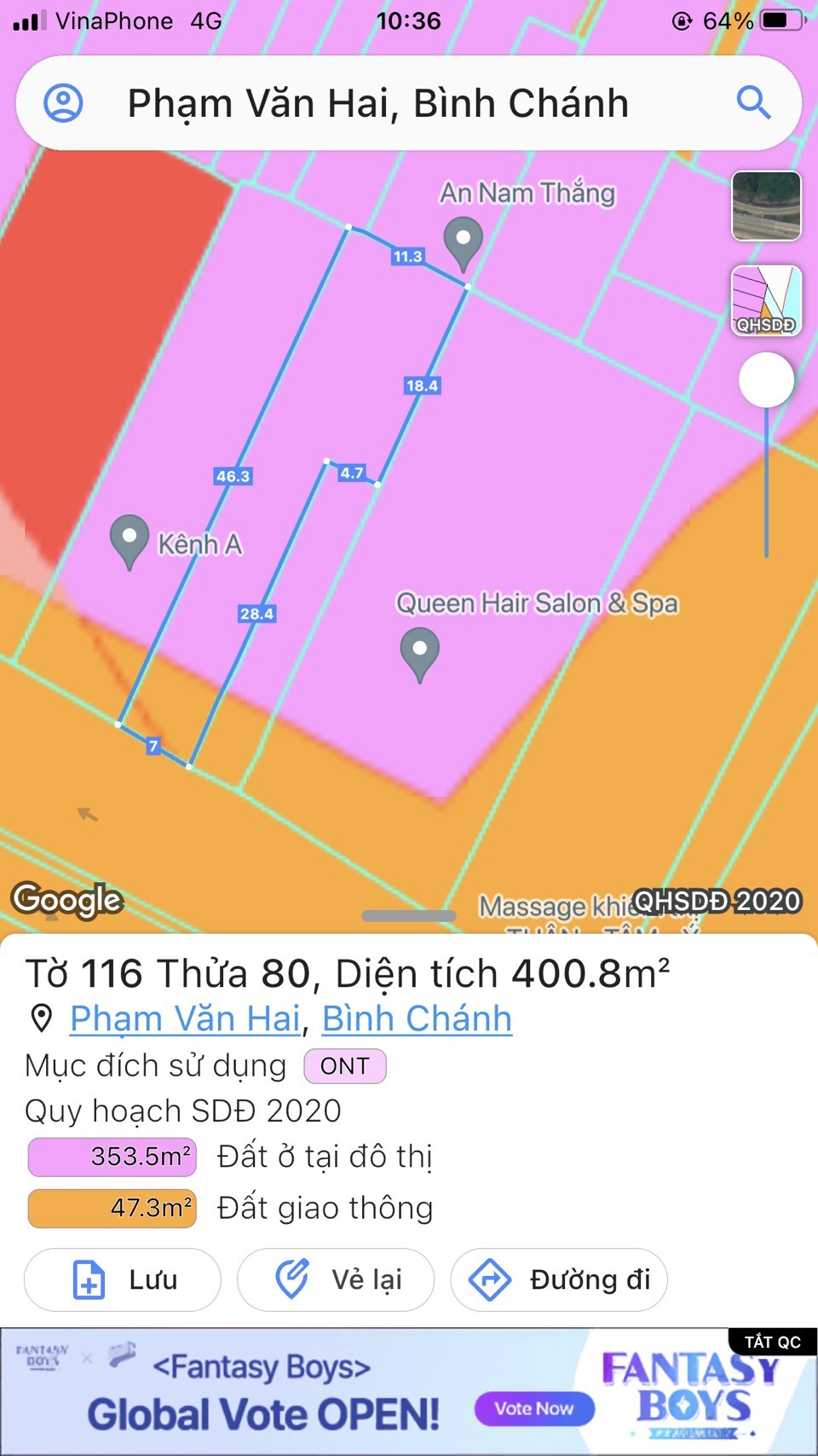 Bán nhà  đất MT Trần Văn Giau ( Xã PVH)  Bình Chánh  400m giá 15 tỷ 2