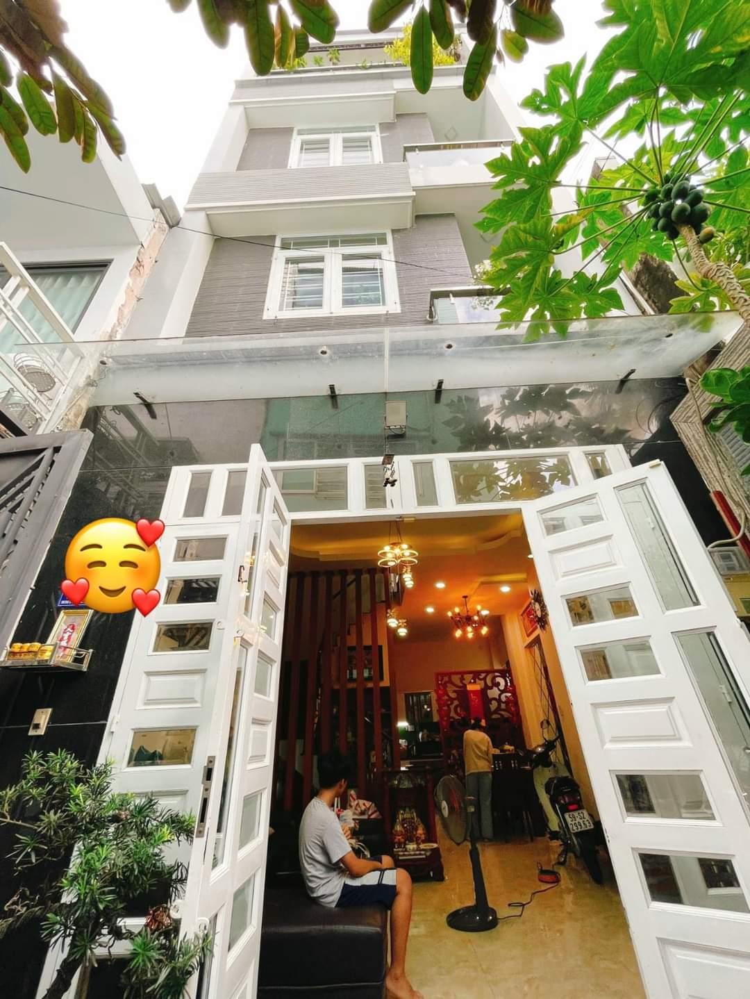 Nhà phố 4 tầng mới ở ngay Lê Quang Định - 160m sàn - 4 PN - Giá rẻ hơn thị trường 1