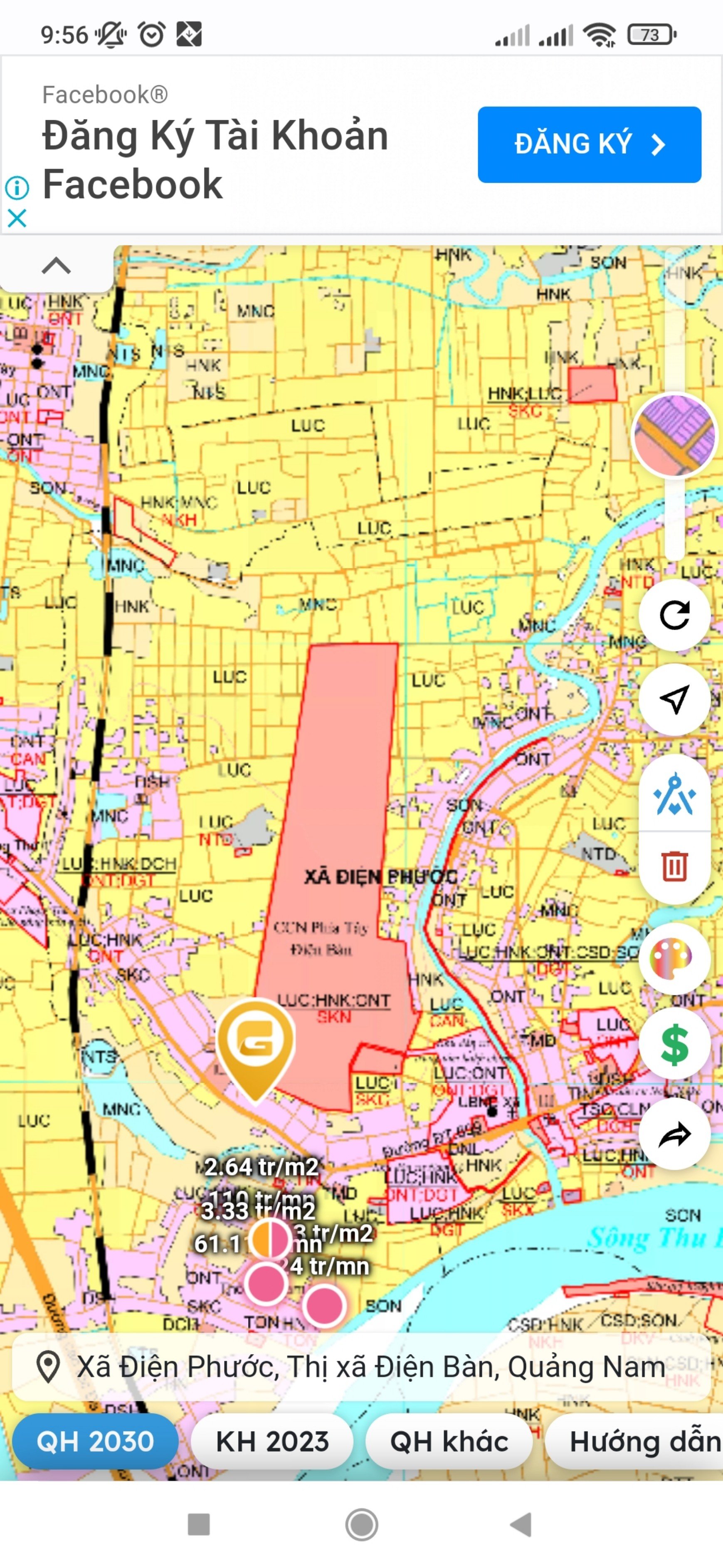 Bán đất 128m2 hướng bắc, gần Đà Nẵng, cạnh bên trường học, UBND, trạm y tế LH 0918852552 5