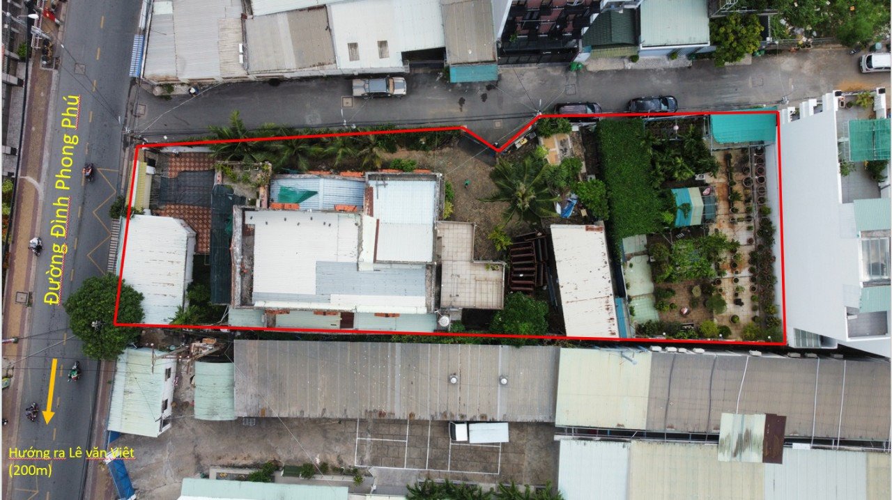 Cần bán Nhà mặt tiền đường Đình Phong Phú, Phường Tăng Nhơn Phú B, Diện tích 1200m², Giá Thương lượng 2
