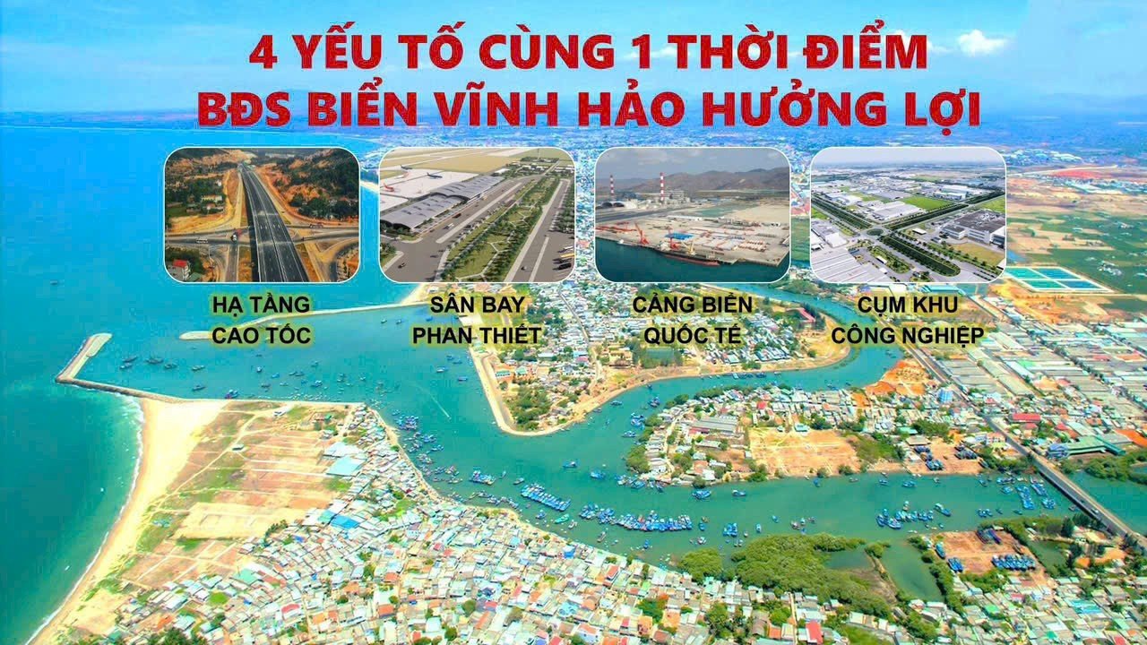 Chỉ 750triệu sở hữu Đất Biển Bình Thuận đón đầu Siêu Hạ Tầng 4