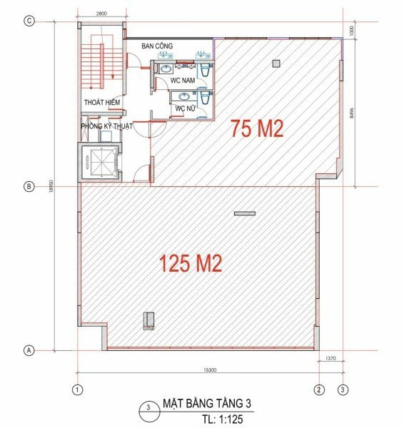 BDS HVL[NC] Sàn 200m2 Trong Tòa Nhà Văn Phòng Đồng Nai Tân Bình 3