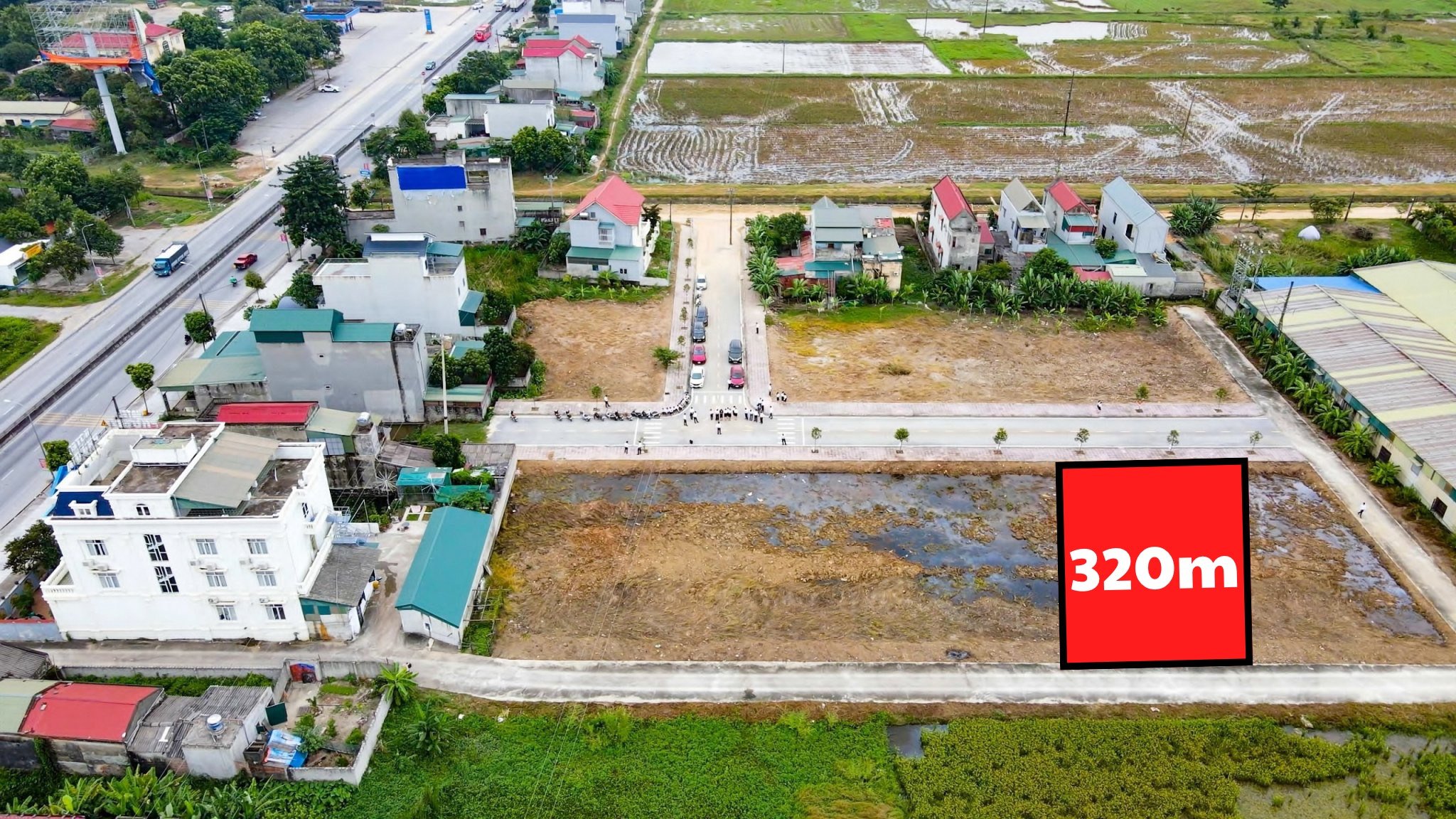 Cần bán Đất đường Quốc lộ 1A, Thị trấn Quảng Xương, Diện tích 320m², Giá  Triệu/m²