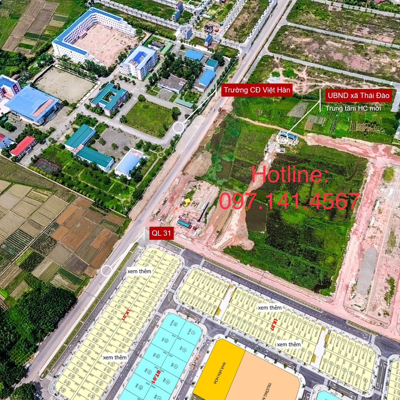 Cần bán Đất Lạng Giang, Bắc Giang, Diện tích 108m², Giá Thương lượng 3