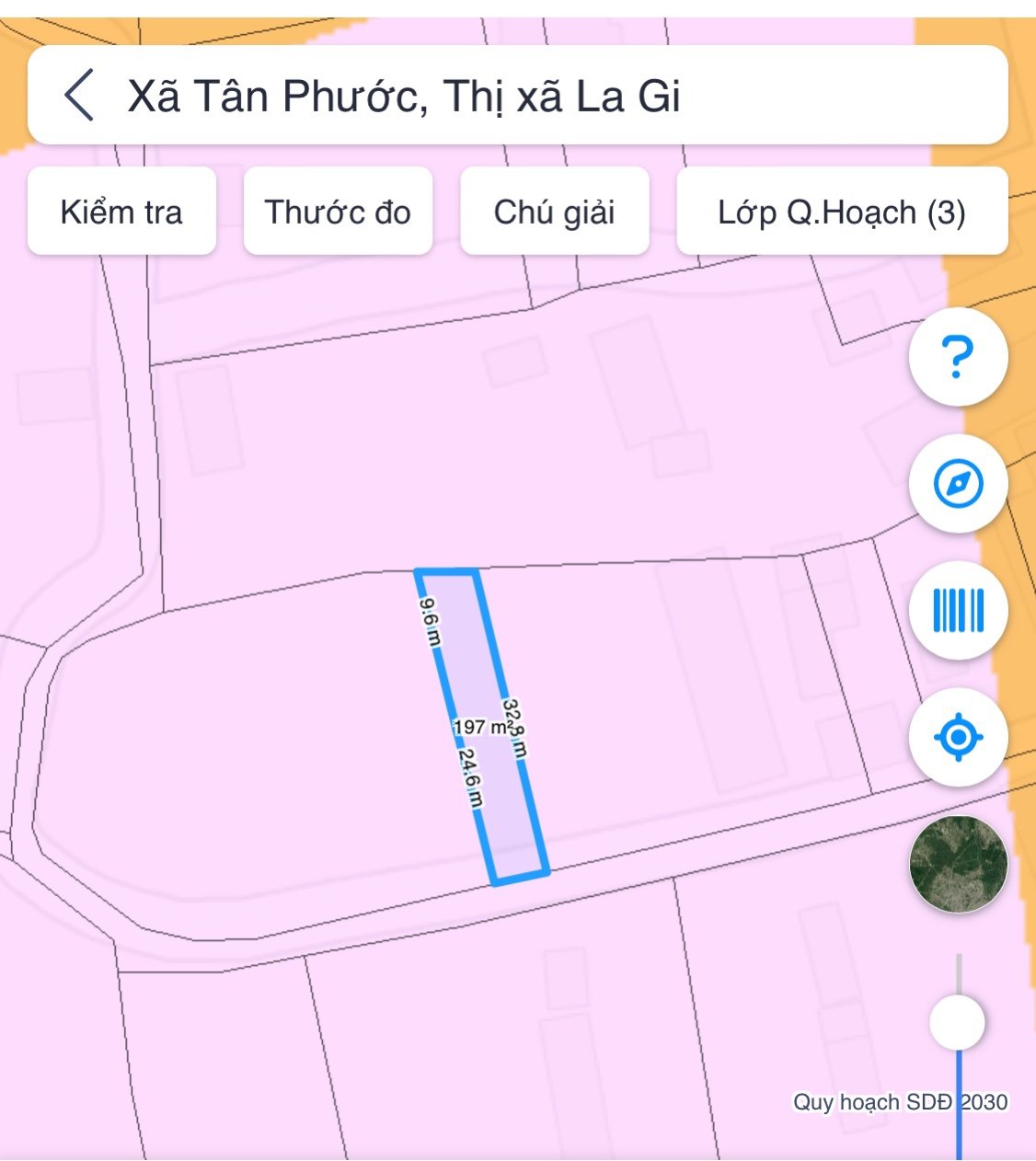 Bán đất thổ cư gần biển thị xã LaGi, 6x32 Full thổ cư, Xã Tân Phước. sổ riêng, GIÁ NGỢP 4