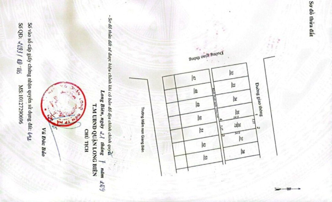 Chính chủ CẦN bán gấp nhà số 23 ngõ 2 Phố Giang Biên, Long Biên. DT 75m2, MT 5.4m, giá 7tỷ 2